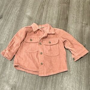 Jessica Simpson Pink Corduroy Kids Jacket
